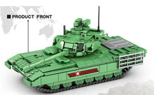 Load image into Gallery viewer, 1020PCS Military T14 Armata Main Battle Tank Building Blocks Model Brick Figures Fully Compatible With Lego