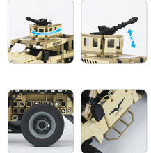 Load image into Gallery viewer, 890PCS Military M-ATV Anti Mine Car Building Block Brick Model Educational Toy Fully