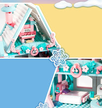 Load image into Gallery viewer, 1314PCS Girl Ice Snow Winter Castle Fairy Tales Building Block Brick Figures Fully Compatible With Lego