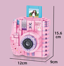 Load image into Gallery viewer, 494PCS MOC Mini Camera 7C Pink Building Blocks Bricks Model Educational Toy Fully Compatible With Lego