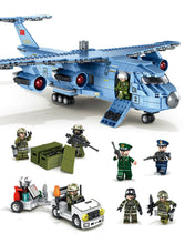 Load image into Gallery viewer, 1083PCS Military Army Y-20 Transport Aircraft Model Building Blocks Figure Educational Toy Fully Compatible With Lego