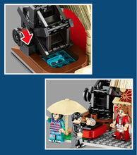 Load image into Gallery viewer, DIY Mini Japanese Tea House City Street Market Shop Educational Toy Building Block Brick Fully Compatible With Lego