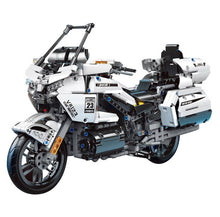 Load image into Gallery viewer, 1328PCS Motorcycle Bike GL1800 Technic MOC Building Blocks Bricks Model Fully Compatible With Lego