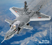 Load image into Gallery viewer, 746PCS Military J20 Air Fighter Building Block Brick Model Educational Toy Fully