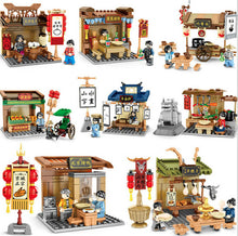 Load image into Gallery viewer, 1441PCS City Market Chinese Beijing Shop Store Building Blocks Bricks Figure Set Fully Compatible With Lego