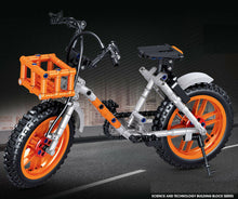 Load image into Gallery viewer, 318PCS MOC Mini Orange Bike Bicycle Building Blocks Bricks Model Educational Toy Fully