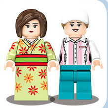 Load image into Gallery viewer, 227PCS City Street Japanese Fish Shop Store Figure Educational Toy Building Blocks Brick Fully Compatible With Lego