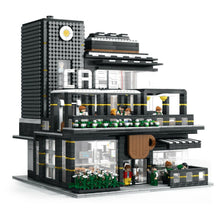 Load image into Gallery viewer, 4314PCS City Corner Cafe Shop Building Blocks Bricks Model Light Figures MOC Fully
