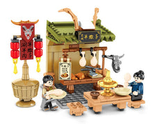 Load image into Gallery viewer, 1441PCS City Market Chinese Beijing Shop Store Building Blocks Bricks Figure Set Fully Compatible With Lego