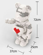 Load image into Gallery viewer, 3200PCS MOC Large Love Bear Display Building Block Educational Toy Model Bricks Figure Light Fully Compatible With Lego