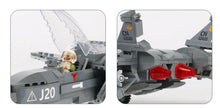 Load image into Gallery viewer, 746PCS Military J20 Air Fighter Building Block Brick Model Educational Toy Fully
