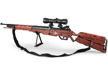 Load image into Gallery viewer, 653PCS Military 98K Mauser Rifle Gun Building Blocks Bricks Model Educational Toy Fully