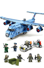 Load image into Gallery viewer, 1083PCS Military Army Y-20 Transport Aircraft Model Building Blocks Figure Educational Toy Fully Compatible With Lego