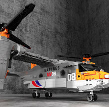 Load image into Gallery viewer, 1466PCS Military V22 Osprey Aircraft Building Block Bricks Figures Educational Toy Model Fully Compatible With Lego