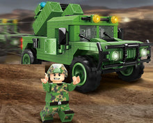 Load image into Gallery viewer, 391PCS Military 5 in 1 Hummer Armored Car Building Block Brick Figures Model Fully