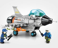 Load image into Gallery viewer, 338PCS Military J10-B Fighter Plane Building Blocks Model Brick Figures Fully