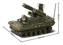 Load image into Gallery viewer, 956PCS Army Antiaircraft Tank Helicopter Building Blocks Bricks Model Figure Educational Toy Fully