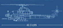 Load image into Gallery viewer, 482PCS Military AH-1Z Viper Armed Helicopter Building Block Brick Figure Model Fully