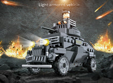 Load image into Gallery viewer, 220PCS Military Light Armored Vehicle Car Building Block Brick Figures Model Educational Toy Fully