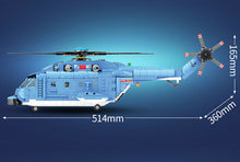 Load image into Gallery viewer, 908PCS Military Type 18 Purpose Helicopter Building Block Brick Figure Educational Toy Model Fully