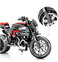Load image into Gallery viewer, 702PCS Motorcycle Bike Heavy Technic MOC Building Blocks Brick Model Figure Educational Toy Fully Compatible With