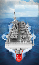 Load image into Gallery viewer, 3066PCS Military PLA 075 LHD Aircraft Carrier Ship Building Block Brick Model Fully