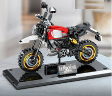 Load image into Gallery viewer, 212PCS Motorcycle Bike Desert sled Technic MOC Building Block Brick Model Fully