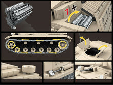 Load image into Gallery viewer, 711PCS Panzerkampfwagen III Tank Building Blocks WW2 Soldier Figures Model Educational Toys Fully