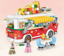 Load image into Gallery viewer, 491PCS Mini Pizza Car Truck Building Blocks Bricks Cute Figures Model Fully
