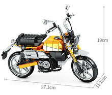 Load image into Gallery viewer, 651PCS Motorcycle Bike Honda Monkey Technic MOC Building Block Brick Model Educational Toy Fully