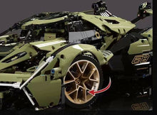 Load image into Gallery viewer, 2527PCS MOC Static V12 Super Racing Sports Car Building Blocks Bricks Educational Toy Model Fully