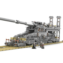Load image into Gallery viewer, 3846PCS Military Army Schwerer Gustav Dora Cannon Building Block Brick Model Educational Toy Fully