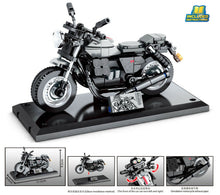 Load image into Gallery viewer, 255PCS Motorcycle Bike V9 Bobber Technic MOC Building Block Brick Model Fully Compatible With