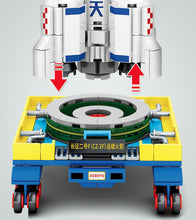 Load image into Gallery viewer, 395PCS China Long March II Carrier Rocket CZ-2 Figure Building Block Brick Model Fully