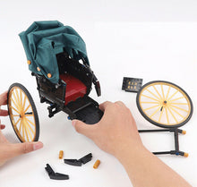 Load image into Gallery viewer, 347PCS MOC Vintage Rickshaw Building Blocks Bricks Educational Toy Model Fully