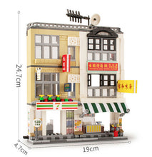 Load image into Gallery viewer, 552PCS MOC City Street Hongkong House Store Building Blocks Bricks Model Figures Fully Compatible With Lego