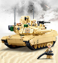 Load image into Gallery viewer, 781PCS Military M1A1 Abrams Main Tank Building Block Bricks Figures Educational Toy Model Fully