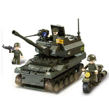 Load image into Gallery viewer, 258PCS Military K9 Tank Building Blocks Bricks Soldier Figure Model Educational Toys Fully
