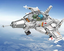 Load image into Gallery viewer, 366PCS J15 Flying Shark Carrier Aircraft Fighter Building Block Figure Educational Toy Model Fully