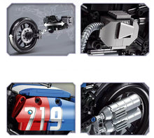 Load image into Gallery viewer, 711PCS MOC Technic Motorcycle Motorbike R nineT Building Blocks Brick Educational Toy Model Fully