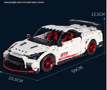 Load image into Gallery viewer, 3358PCS MOC Static Technic R35 Skyline Sports Car Building Block Brick Educational Toy Model Fully Compatible With Lego
