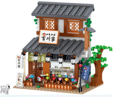 Load image into Gallery viewer, 538PCS MOC Mini Japanese Cuisine Fish House Building Blocks Educational Toy Model Bricks Fully
