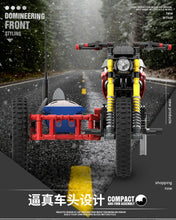 Load image into Gallery viewer, 547PCS MOC Camping Motorcycle Tricycle Building Block Brick Model Educational Toy Fully