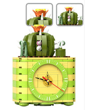 Load image into Gallery viewer, 260PCS MOC Time Sprite Potted Cactus Clock Building Blocks Educational Toy Model Bricks Fully