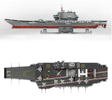Load image into Gallery viewer, 2126PCS Military Army Aircraft Carrier Liaoning Building Blocks Brick Model Educational Toy Fully