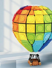 Load image into Gallery viewer, 2550PCS MOC Hot air Rainbow Balloon Building Blocks Model Bricks Educational Toy Fully