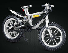 Load image into Gallery viewer, 229PCS MOC Mini White Bike Bicycle Building Blocks Bricks Model Educational Toy Fully