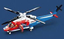 Load image into Gallery viewer, 402PCS Military S76D Emergency Rescue Helicopter Building Block Brick Model Educational Toy Fully