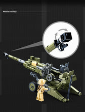 Load image into Gallery viewer, 258PCS Military SLWH Light Howitzer Building Block Bricks Figures Educational Toy Model Fully