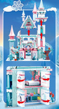 Load image into Gallery viewer, 1314PCS Girl Ice Snow Winter Castle Fairy Tales Building Block Brick Figures Fully Compatible With Lego